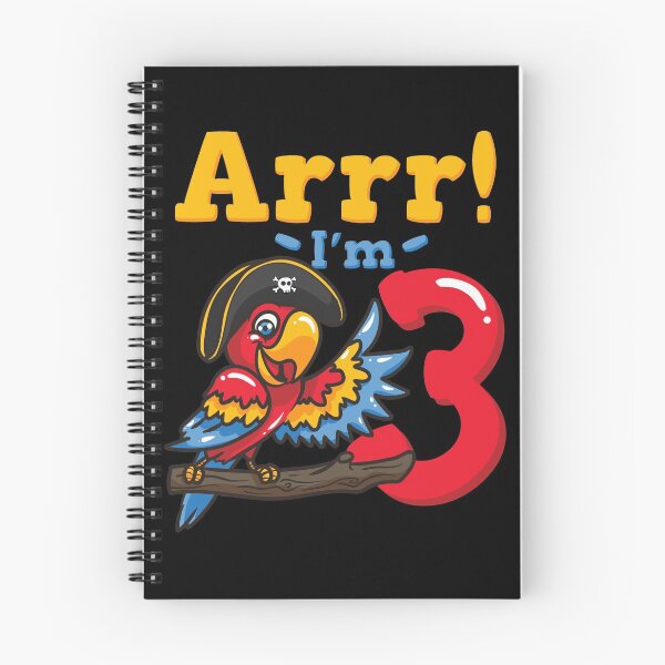 Item preview, 3rd Birthday Pirate Captain Parrot designed and sold by CreativeGiftShp.