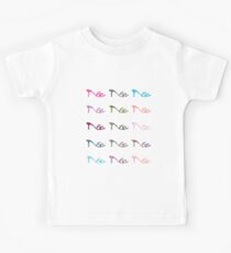 Pattern Shoes Kids Tee