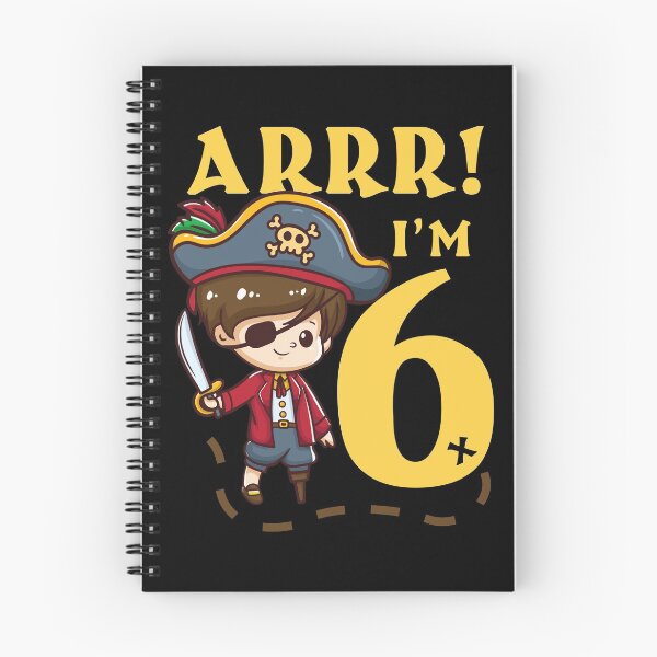 Item preview, 6th Birthday Pirate Captain designed and sold by CreativeGiftShp.