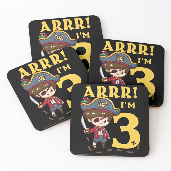 Item preview, 3rd Birthday Pirate Captain designed and sold by CreativeGiftShp.