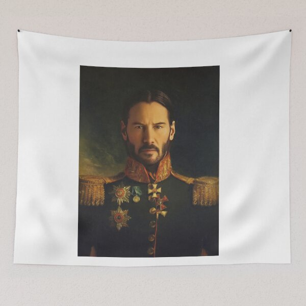 Item preview, Keanu Reeves Portrait Halloween Christmas John Wick Classic designed and sold by KeanuHungReeves.