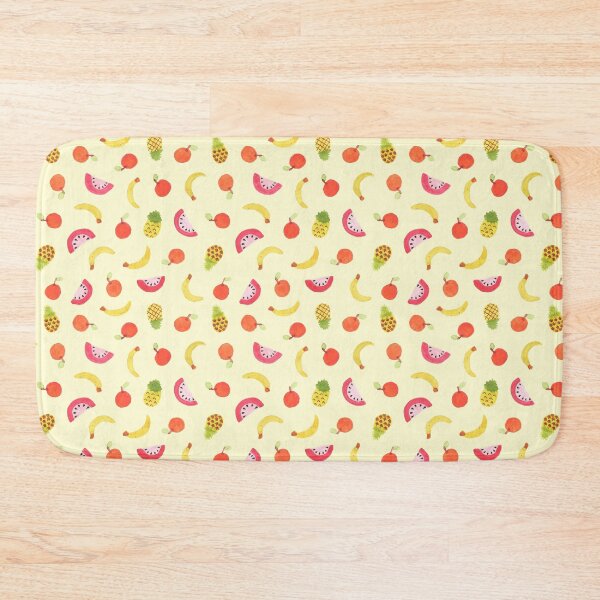 Item preview, Watercolor Tropical Fruits on Yellow designed and sold by The Wellington Boot.