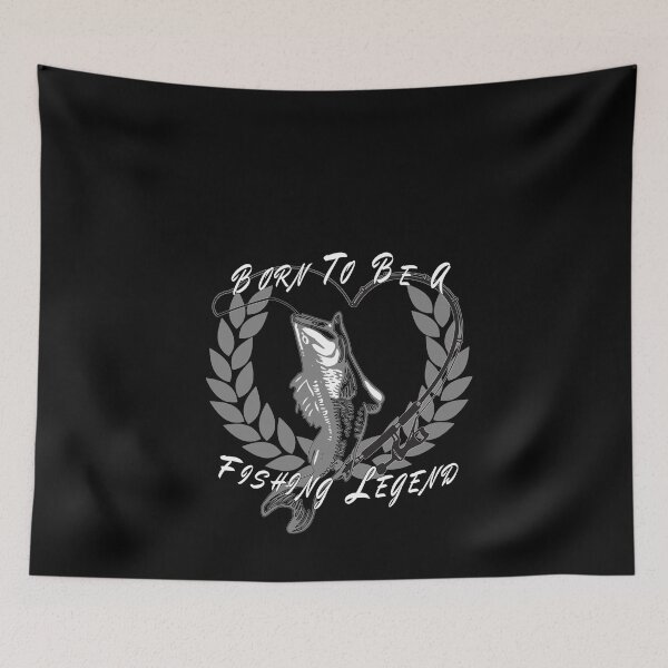 Item preview, Born To Be A Fishing Legend designed and sold by A-T-H.