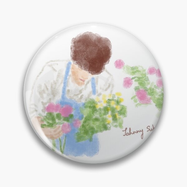 Item preview, (NCT) Johnny Suh Flowers Paintings  designed and sold by ThanyaStudio.