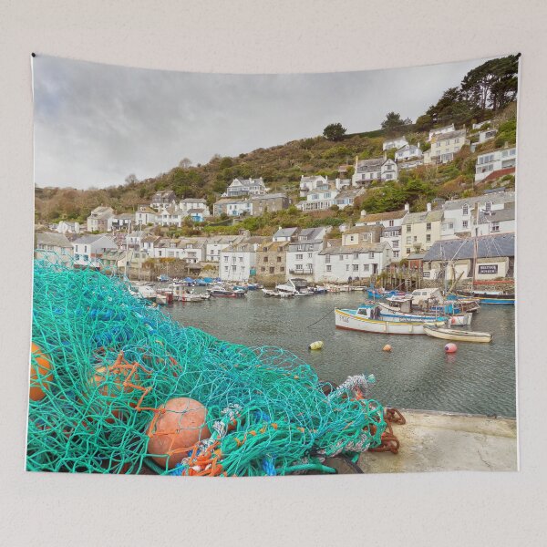 Item preview, Polperro Fishing Harbour designed and sold by Terri Waters Photography & Design.