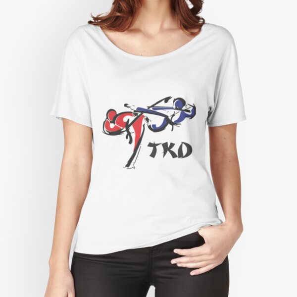 Taekwondo TKD Martial Arts Relaxed Fit T-Shirt