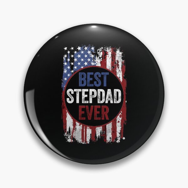 Item preview, Stepdad American Flag Stepfather Father's Day designed and sold by CreativeGiftShp.
