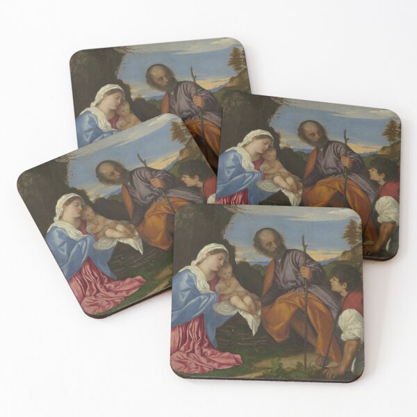 Item preview, The Holy Family with a Shepherd by Titian  designed and sold by sunny-007.