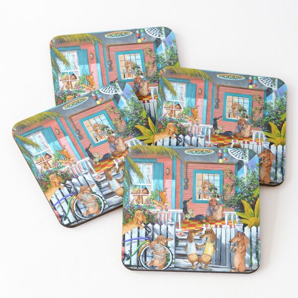 Item preview, Dachshund Friendship Art designed and sold by Clitus.