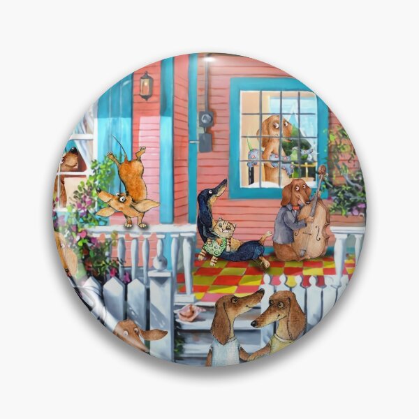 Item preview, Dachshund Friendship Art designed and sold by Clitus.