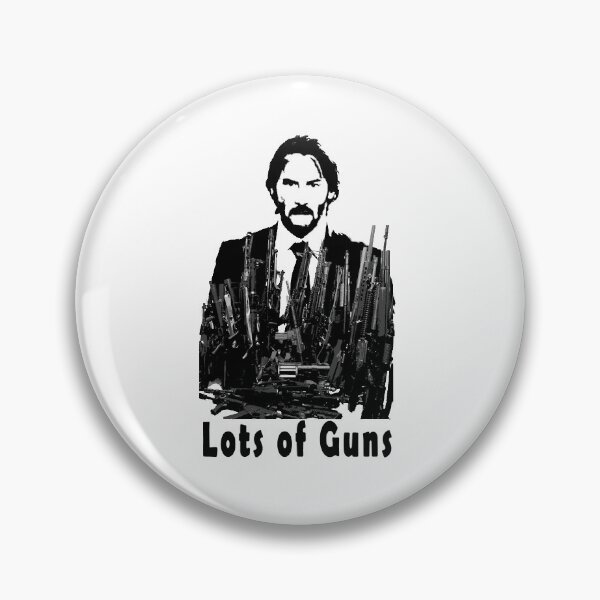 Item preview, Lots of Guns John Wick Keanu Reeves Halloween Christmas Classic designed and sold by KeanuHungReeves.