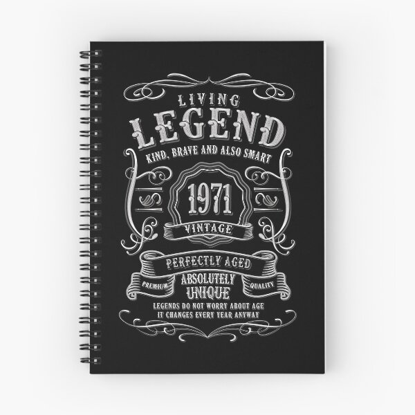 Item preview, 1971 Legend Kind, brave and smart born 1971 designed and sold by Dubbra.