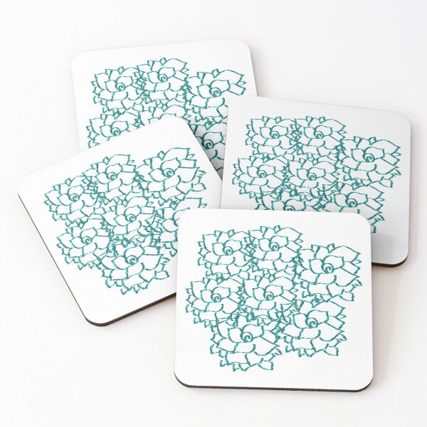 Item preview, Sky blue floral pattern designed and sold by EirlysElainn.