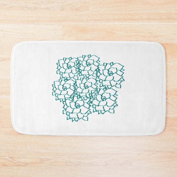 Item preview, Sky blue floral pattern designed and sold by EirlysElainn.