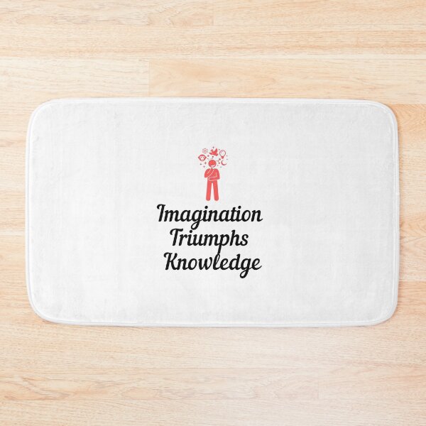 Item preview, Imagination Triumphs Knowledge designed and sold by minynature.
