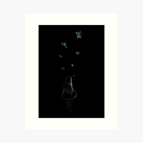 Item preview, Dreams are butterflies in the night designed and sold by peachfly.