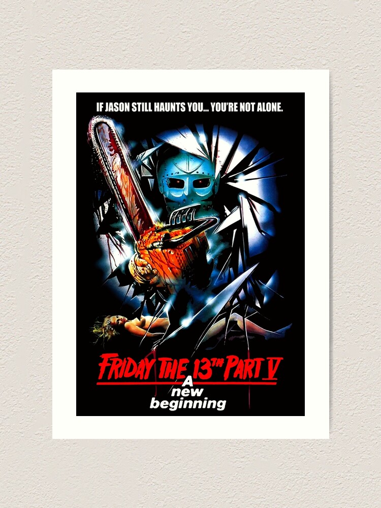 Art Poster Friday the 13th - Blockbuster