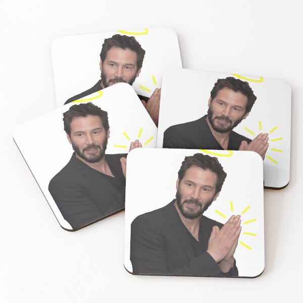 Item preview, John Wick Praying Keanu Reeves Halloween Christmas Classic designed and sold by KeanuHungReeves.