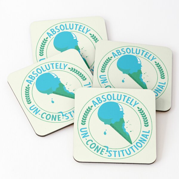 Item preview, Absolutely Unconestitutional | Absolutely Unconstitutional | Funny Ice Cream Quotes | Ice Cream Puns designed and sold by DrawingBoard.