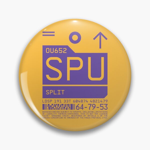 Item preview, Luggage Tag C - SPU Split Croatia designed and sold by VoodooCircus.