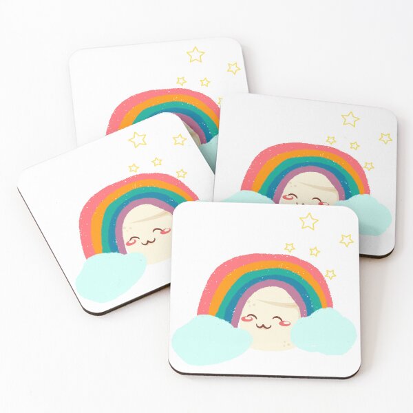 Item preview, Happy Rainbow Marshmallow designed and sold by SuperKawaiiMoon.