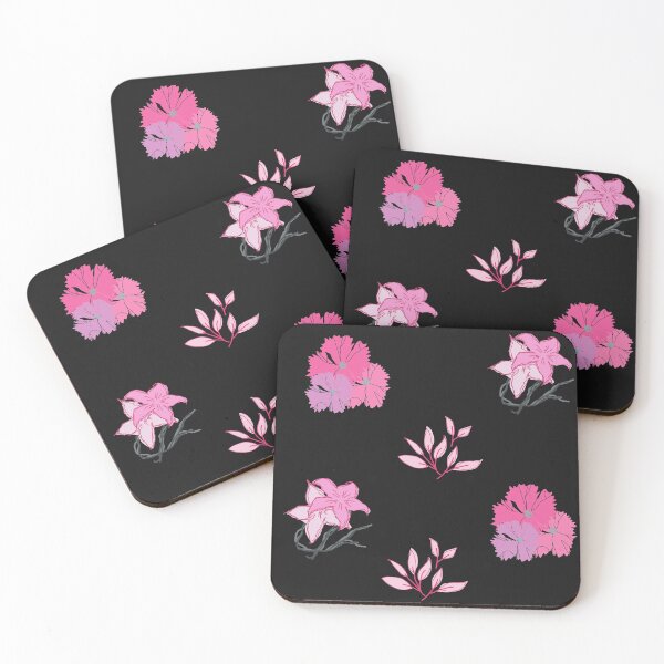 Item preview, Pink Floral Aesthetic Pack Pattern designed and sold by TropicalFlorals.