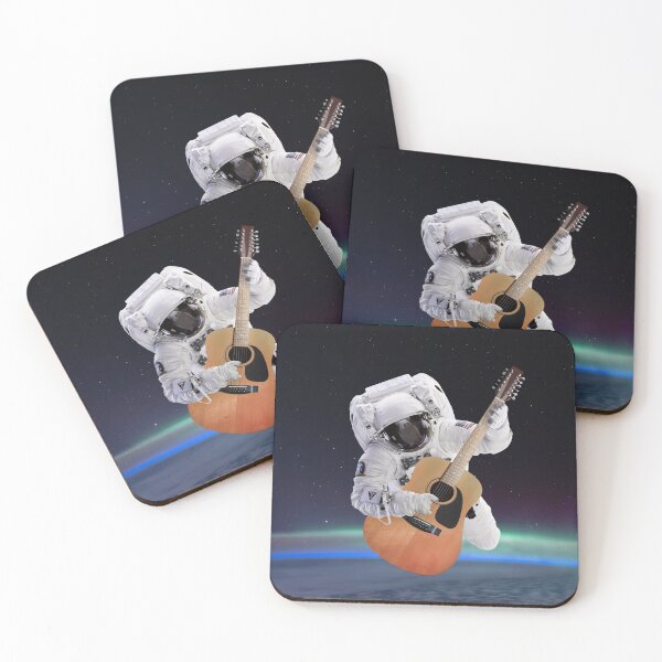 Item preview, Space guitar astronaut designed and sold by Delphimages Art.
