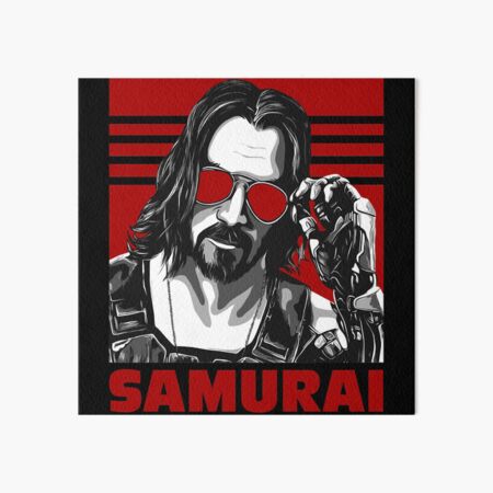 Item preview, Samurai Keanu Reeves Halloween Weihnachten John Wick Cyberpunk Essential designed and sold by KeanuHungReeves.