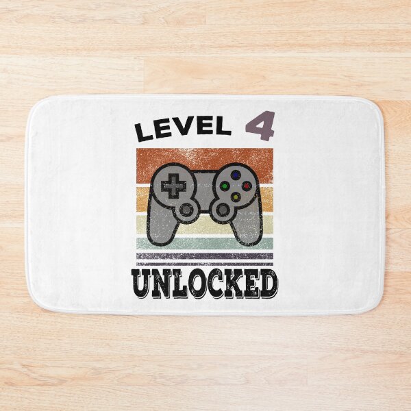 Item preview, Funny 4th Birthday Gaming Vintage Gift designed and sold by BetterLeo.