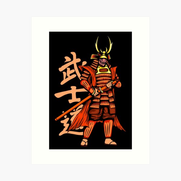 Samurai Bushido Anime Comic Custom Poster Art Fabric 4767 