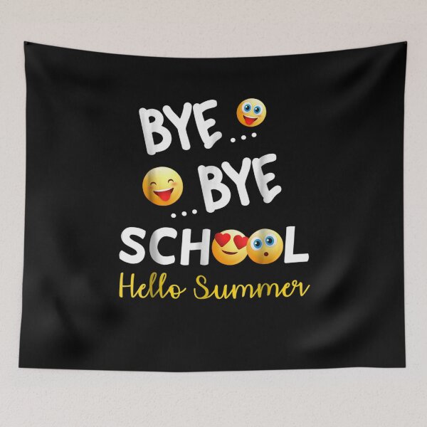 Item preview, Bye Bye Schoo Heo Summer Emoji Last Day Of Schoo designed and sold by AMFKLW.