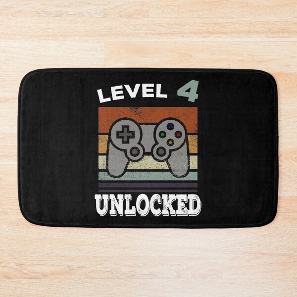Item preview, Funny 4th Birthday Gaming Vintage Gift designed and sold by BetterLeo.