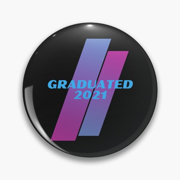 Item preview, Graduated 2021, graduation gifts for 2021 designed and sold by PinkArtDesigns.