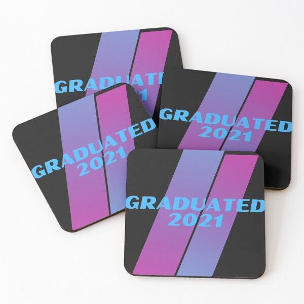 Item preview, Graduated 2021, graduation gifts for 2021 designed and sold by PinkArtDesigns.