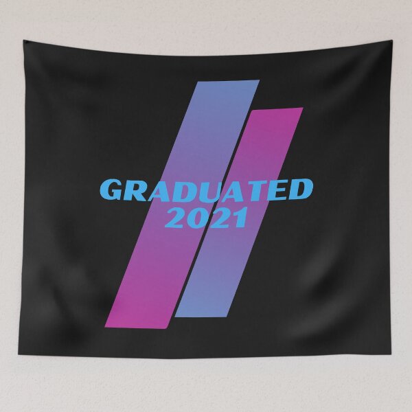 Item preview, Graduated 2021, graduation gifts for 2021 designed and sold by PinkArtDesigns.