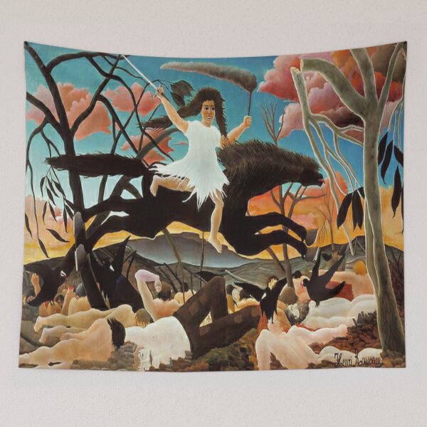 Item preview, Henri Rousseau - War or the Ride of Discord designed and sold by Vivanne-art.