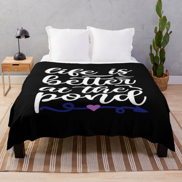 Item preview, Life is better at the pond designed and sold by pnkpopcorn.