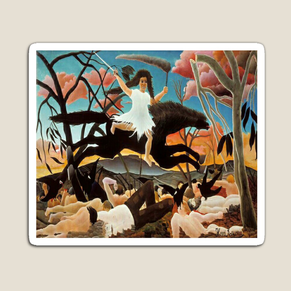 Henri Rousseau - War or the Ride of Discord