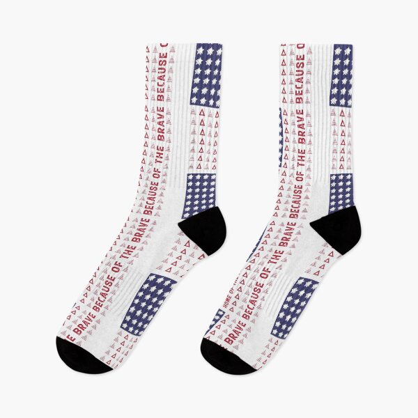 Item preview, Celebrating 4th July American Flag - Home of the Free Because of the Brave - VFP designed and sold by Non-Believer.
