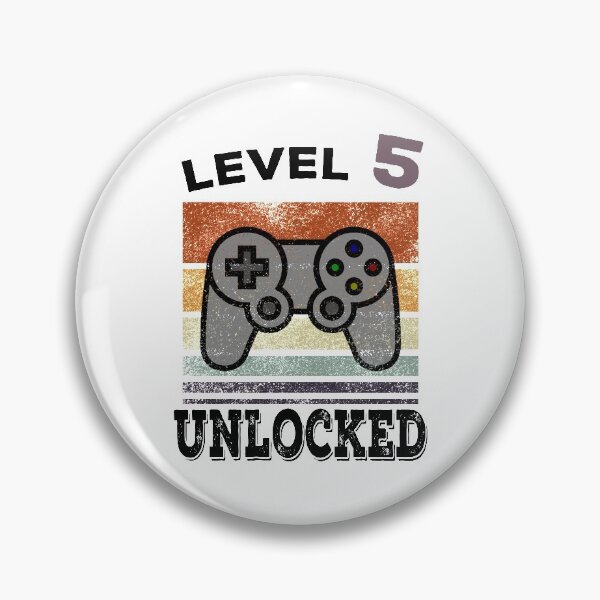 Item preview, Funny 5th Birthday Gaming Vintage Gift designed and sold by BetterLeo.