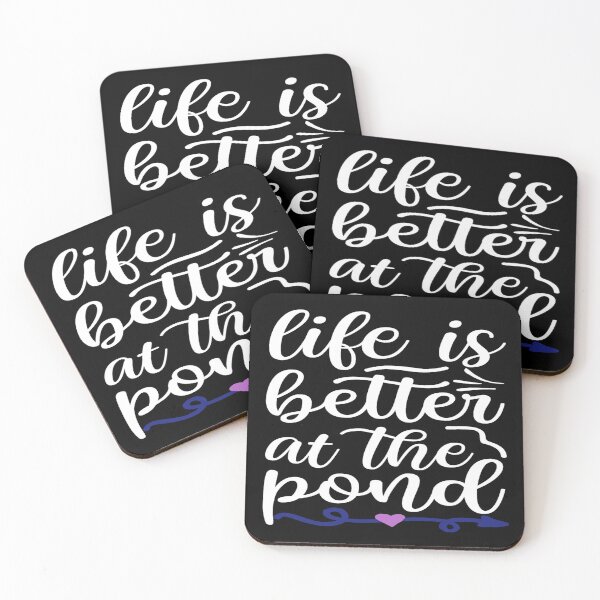Item preview, Life is better at the pond designed and sold by pnkpopcorn.