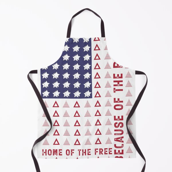 Item preview, Celebrating 4th July American Flag - Home of the Free Because of the Brave - VFP Horizontal designed and sold by Non-Believer.