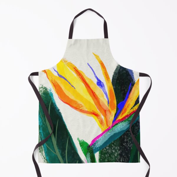 Item preview, Strelizia flower closeup designed and sold by orangerinka.