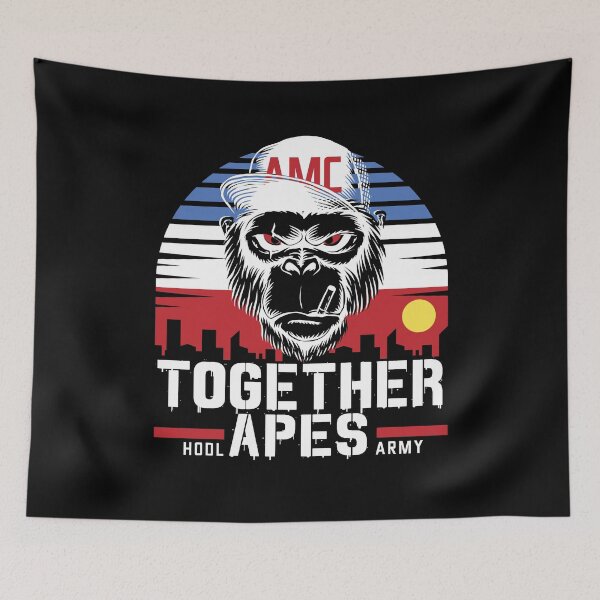 Item preview, Apes Together Strong Apes Army A.M.C. designed and sold by ARTsPlural.