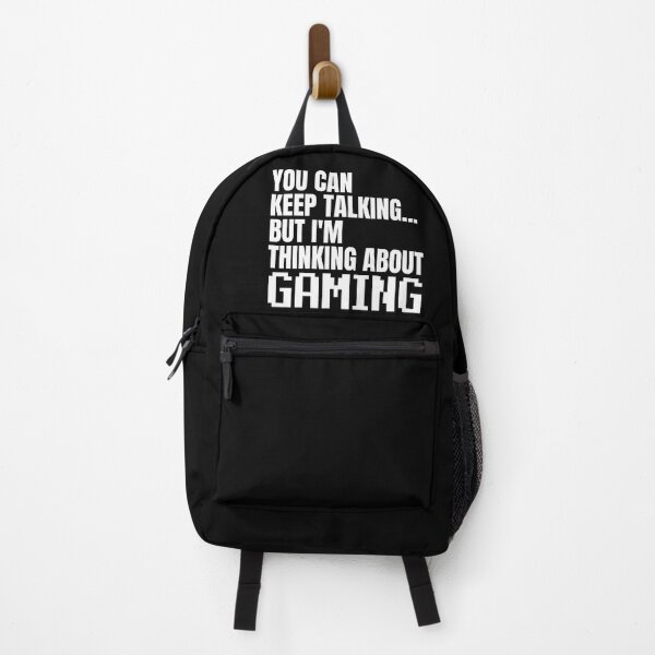 Item preview, Can't Hear You I'm Thinking About Gaming - Funny Gaming Quote designed and sold by SunfullyYours.