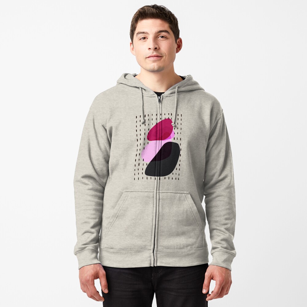 Item preview, Zipped Hoodie designed and sold by LilyBurgess.