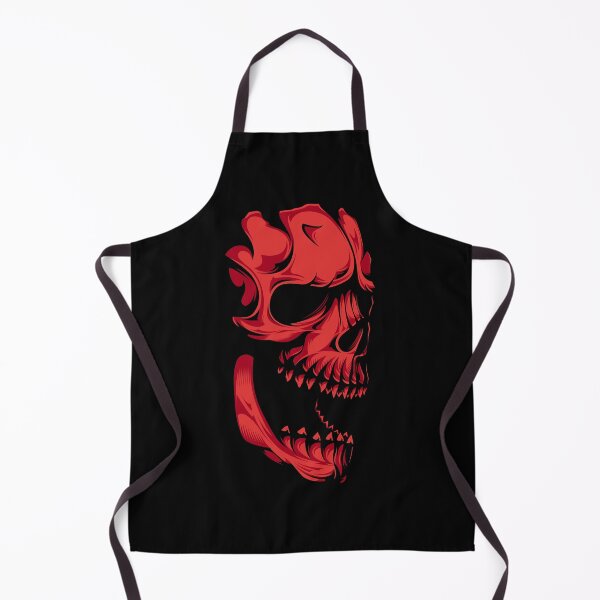 Item preview, Devil Of Death Scary Red Evil Skull designed and sold by TiiNGA.