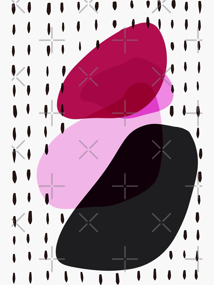 Thumbnail 3 of 3, Sticker, Stone cold sober designed and sold by LilyBurgess.