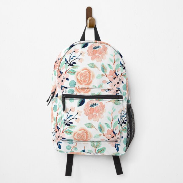 Item preview, Flower Power Floral Pattern design for apparel and beddings designed and sold by Sunnyhova.