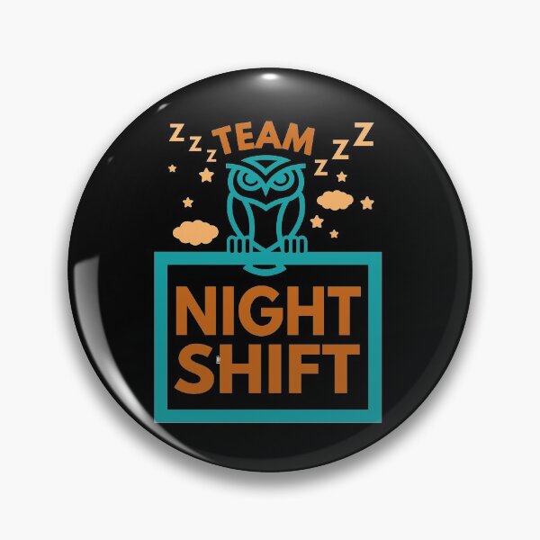 Item preview, team night shift designed and sold by jacjac2121.